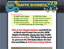 Tablet Screenshot of mytrafficbusiness.com